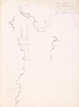 Profiles of Bases and Entablatures from Kettering Church