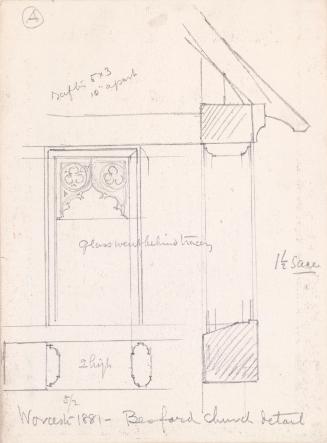 Besford Church, Cross Section