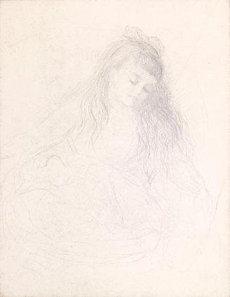 Girl with Ribbon in her Hair