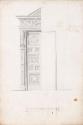 Elevation and Plan for Door and Frame, Doorway C