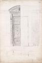 Elevation and Plan for Door and Frame, Doorway G