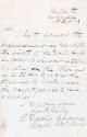 Letter from R. Davis Coarkoral (Royal Artillery)