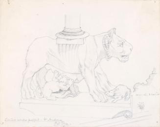 Lioness from Pulpit at Sant' Andrea Pistoia