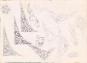 Floral Motif Decoration to Fit in Corners