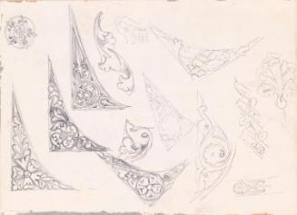 Floral Motif Decoration to Fit in Corners