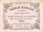 Ticket to Jardin Mabille, Champ-Elysees