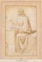 Saint Bernard Interrupted while Writing by a Vision of the Virgin