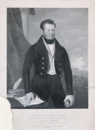 Sir James Dombrain, Inspector General of the Coast Guards in Ireland