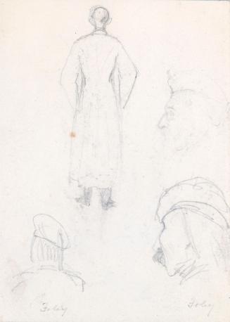 Two Unidentified Men and John Henry Foley