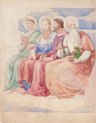 Saints Thomas, Matthew, Bartholomew and Paul