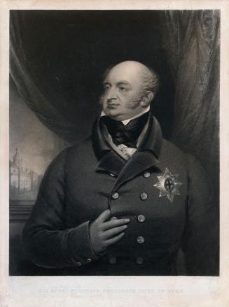 Frederick Augustus, Duke of York and Albany,(1763-1827) 2nd son of George II and Professional Soldier, against the Horse Guards Parade, London