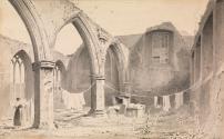 Hanging Washing in Lord Portlester's Chapel, Saint Audeon's, Dublin