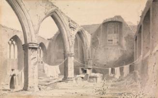 Hanging Washing in Lord Portlester's Chapel, Saint Audeon's, Dublin