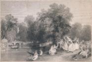 Ladies in Turkish Dress by a River