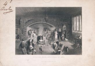 Christmas at Wycoller Hall, Lancashire, in 1650