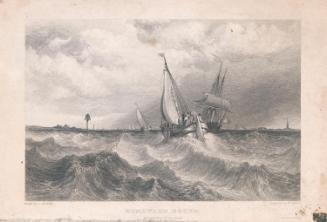 'Homeward Bound' leaving the River Mass, Holland