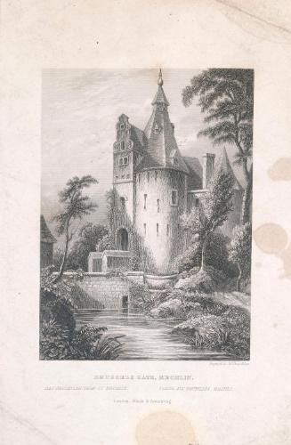 Brussels Gate and the River Dijle, Mechelen, Belgium