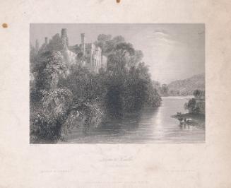 Lismore Castle, County Waterford from the River Blackwater