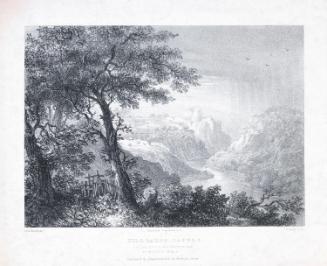 Cilgerran Castle, above the River Tefi, S. Wales