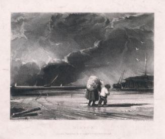 The Beach at Dieppe Normandy, France