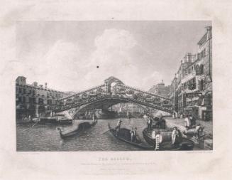 The Rialto Bridge on the Grand Canal, Venice from the South
