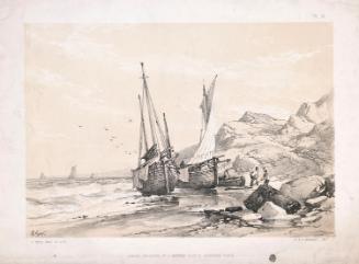 Fishing Boats in a Cove