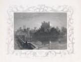Rochester Castle by the River Medway, Kent