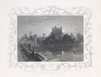 Rochester Castle by the River Medway, Kent