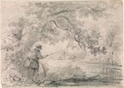 A Fisherman on the River Bank