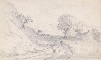 Figures on a Path in the Hills