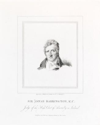 Sir Jonah Barrington, (1760-1834), Judge and Author
