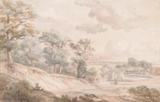 An Artist Sketching a Landscape