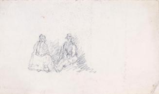 A Seated Man and Woman