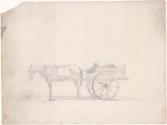 A Stationary Horse and Cart