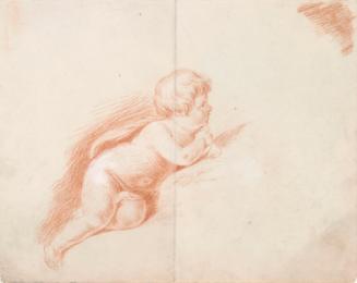 A Putto on a Grassy Bank