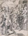 The Angels Pulling Lot into the House [Gen. 19:10]