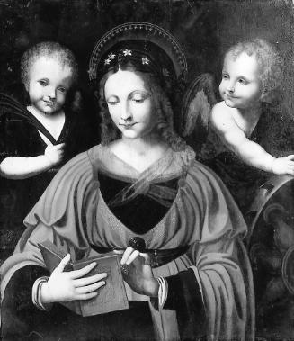 Saint Catherine Reading