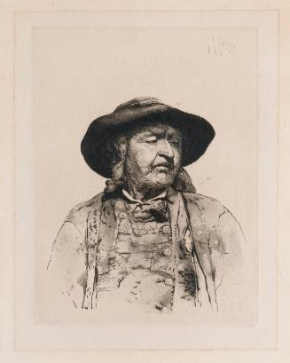 Portrait of an Old Man, Breton Peasant