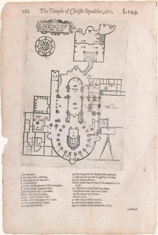 Plan of the Church of the Holy Sepulchre