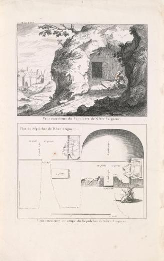 Entrance and Plan of the Holy Sepulchre