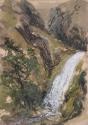 A Mountain Waterfall