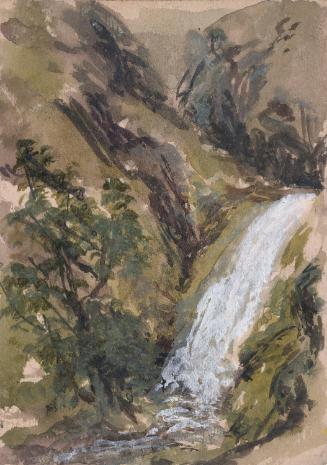 A Mountain Waterfall