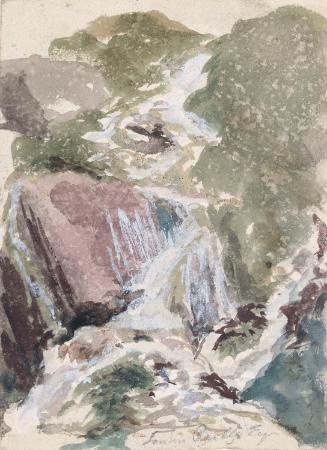 A Mountain Waterfall