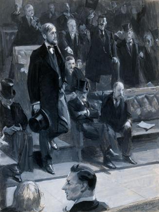 John Dillon Leaving Parliament