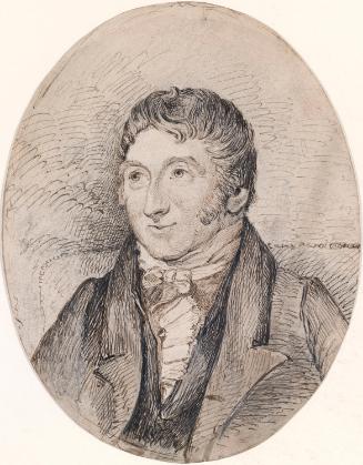 Portrait of a Gentleman with Curly Hair