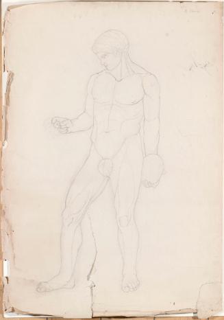 Naucydes' Diskobolos; Apollo (on verso)