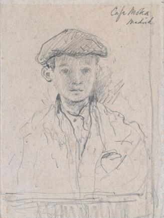 A Boy in the Café Moka, Madrid