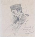 An Orchestra Player at the Palais Royal, Paris