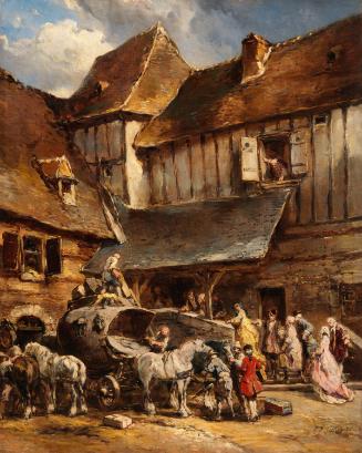 The Arrival of the Diligence