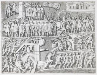 Trajan's Column: Persian City Threatened by Legions with Battering-ram